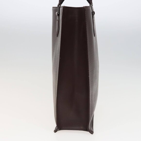 LOUIS VUITTON Epi Sac Plat Hand Bag Mocha Brown - Picture 4 of 15